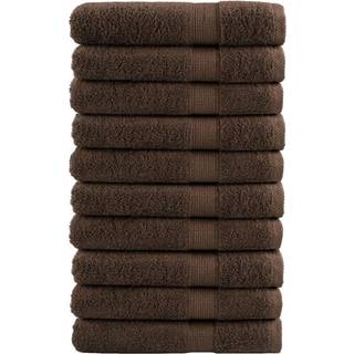 Håndklæder Solund Premium 600 G/M2 Brun - 10 / 80 x 200 cm