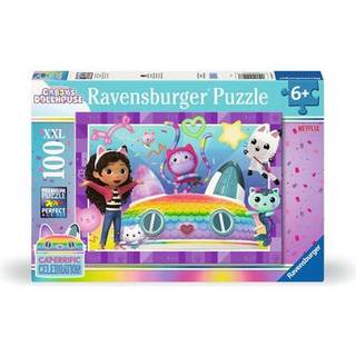 Ravensburger XXL puslespil 100 brikker - Gabbys Dukkehus