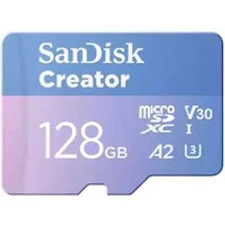 SanDisk Creator MicroSD/SD - 190MB/s - 128GB