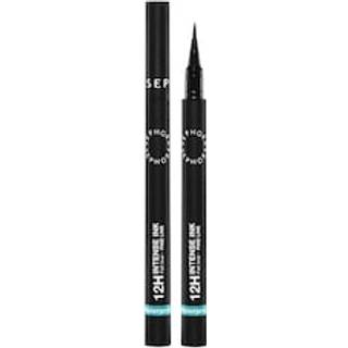 Sephora Collection - 12h Intense Ink Felt Liner Fine Line - Ultrapræcis Og Intens Tuscheyeliner - Black Ink Fine Line New Matte-25 - For Women