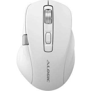 ALOGIC Apex Bluetooth USB-C Rechargeable - Mus - Optisk - 7 knapper - Hvid