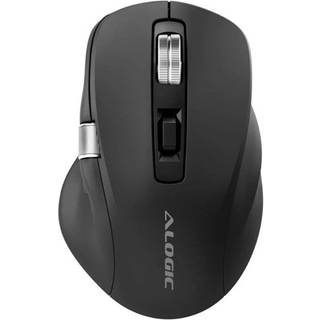 ALOGIC Apex Bluetooth USB-C Rechargeable - Mus - Optisk - 7 knapper - Sort