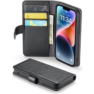 Mobique Ægte Læderetui iPhone 13 Sort