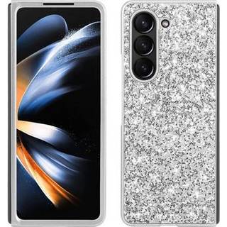 Samsung Galaxy Z Fold6 Glitter Series Hybrid Cover - Sølv