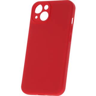 Silicon case for iPhone 16 Plus 6,7" red