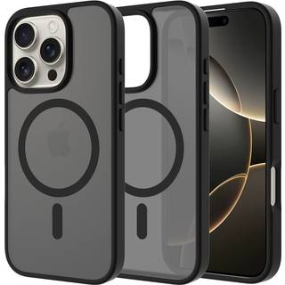 Mobique Magnetic Hybrid Cover iPhone 16 Pro Frosted Black