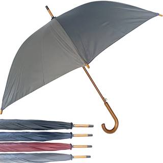 Paraply Stok Rundt Håndtag Automatik Åbning 90 cm BORDEAUX