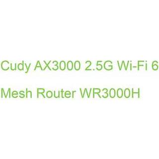Cudy AX3000 WiFi 6 Router - 2.5G Mesh