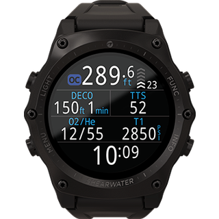 Shearwater Dykkercomputer Teric Sort sort