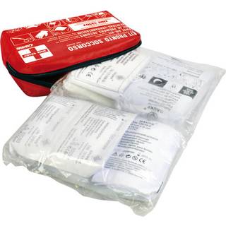 Førstehjælpstaske 27 dele - DIN 13167 godkendt - Vandtæt taske Med lynlås