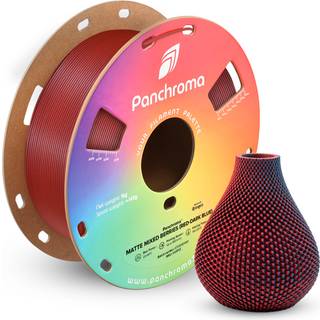 Polymaker - Panchroma™ PLA Dual - Matte Mixed Berries (Red-Dark Blue) - 1.75mm - 1kg