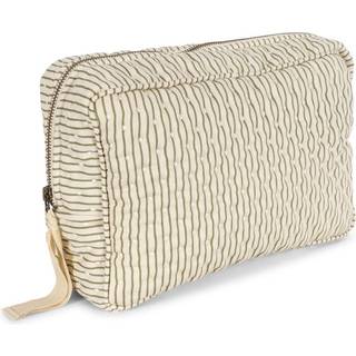 Konges Sløjd Stor toilettaske quiltet - Tea stripe