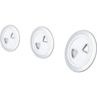 Inspektionsluge Nuova Rade Inspection Hatch, rund, Ø162/108 mm, med skrue låg, hvid