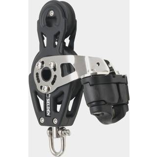 Fiolblok med sjækkel Seldén BBB 60, roterende, kuglelejet, med skødelås, passer liner Ø6 - 10 mm