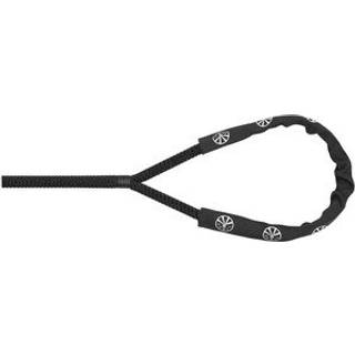 Fortøjningsreb med splejset øje Liros Handy-Elastic, ekstra elastisk, krydsflettet 32-flettet polyamid, sort, 15 meter x Ø18 mm