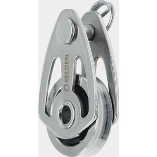 Enkeltblok med sjækkel Seldén BBB 25, fast, kuglelejet, med justerbar pin, tov & wire Ø1 - 5 mm