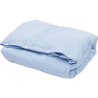 Tekla - Percale solid duvet cover 220x220cm morning blue - Blå
