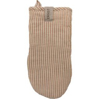 Ovnhandske stribet, karamel/beige