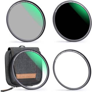 K&F Concept 58mm Magnetic MCUV CPL Fixed ND1000 Magnetic Basic Ring 4-in-1 Lens Filtre Kit med 28 multi-coatings til kameralinse (Nano-X Series)