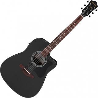 Ibanez V44CE-WK Weathered Black Open Pore elektroakustisk guitar