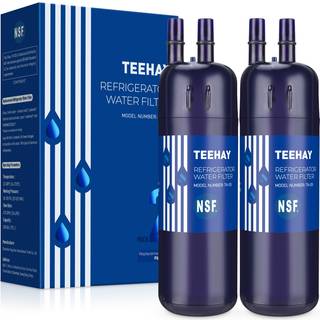 Teehay Kad1rxd1 Vandfilterudskiftning kompatibel med KitchenAid k?leskab Is og vandfilter KAD1RXD1 (Purple 2 Pack)