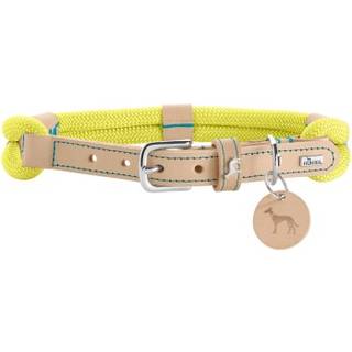 Hundehalsbånd Hunter Malia Lime 12 40-49 cm
