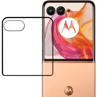 Motorola Razr 50 Ultra 5G Hærdet Bagskærms Skærmbeskyttelsesglas - Gennemsigtig
