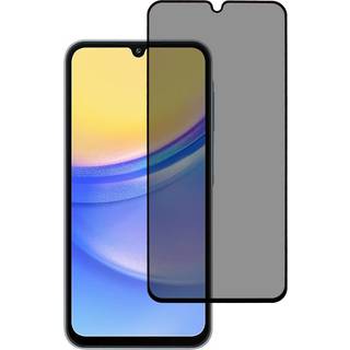 Full-Fit Hærdet Skærmbeskyttelsesglas - Samsung Galaxy A16 - Privacy Funktion - Gennemsigtig/Sort