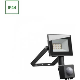 20W sensor projektør Noctis Lux 4 - Sort, PIR sensor, IP44, 230V, Spectrum - Dæmpbar : Ikke dæmpbar, Kulør : Kold