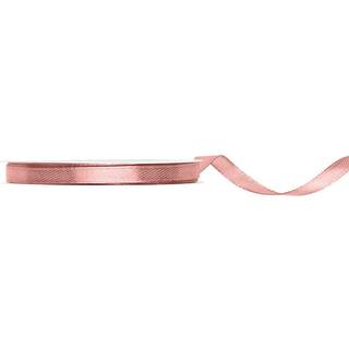 25 meter Satinbånd, Dusty rose, 6 mm bredde, perfekt til gaveindpakning og kreative projekter