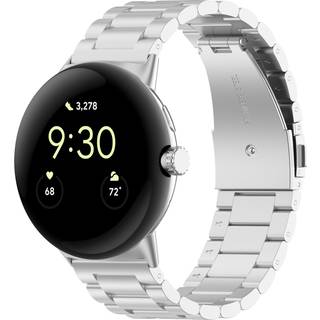 Urrem i rustfrit stål til Google Pixel Watch 3 Sølv 41 mm