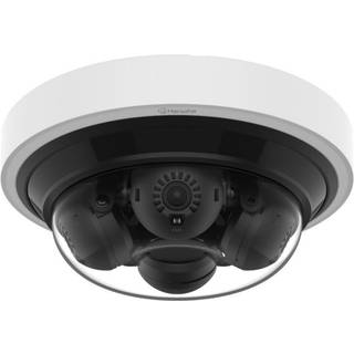 Hanwha Vision Dome Kamera PNM-C16013RVQ 3,19mm Überwachungskamera mit 4 Megapixel Auflösung. professionelle Kamera für außen - weiß