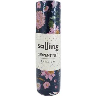 Salling serpentiner L: 3 meter - Blomster (På lager i butik)