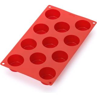 Lékué Lékué silikoneform mini muffins 11 stk Rød