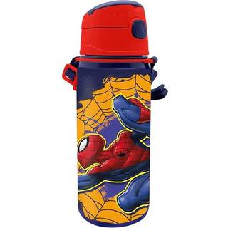 Spiderman Web-Slinger aluminiumflaska med clip 600 ml