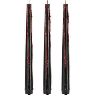 1 pkt. Blodige stearinlys med blødeffekt, 20,4 cm (3 stk.)
