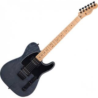 Fender American Professional II Sanblasted Telecaster HSS EB Smoke Transparent Elektrisk guitar