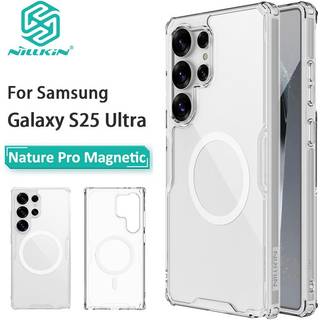 Nillkin Nature Pro Cover MagSafe Samsung Galaxy S25 Ultra gennemsigtig