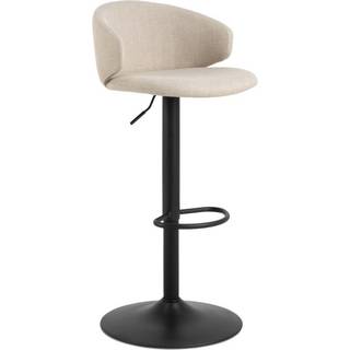 Ella Barstol - Beige med Sort Stel