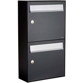 Allux HC4 - uden lås 2 modul Sort m. grå klap