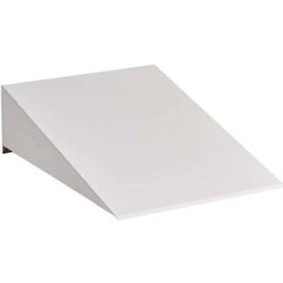 Allux skråtag til PC1 systempostkasse, hvid - 1 sektion