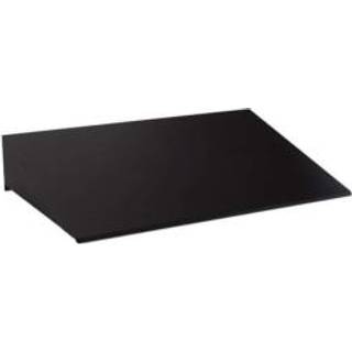 Allux skråtag til LC4 systempostkasse, sort - 2 sektioner