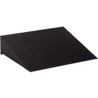Allux skråtag til PC2 systempostkasse, sort - 1 sektion
