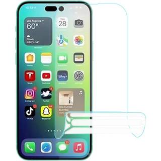 iPhone 14 Pro Beskyttelsesfilm - Skærmbeskyttelse - Gennemsigtig