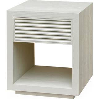 Artwood, HAYDEN sengebord i egefiner-Ivory mist
