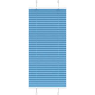 Plisségardin Blå 65x100 cm Stofbredde 64,4 cm Polyester