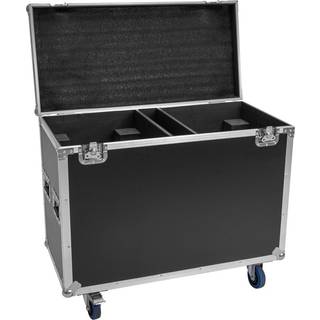 Roadinger Flightcase 2x IP TMH-H760 with wheels TILBUD NU