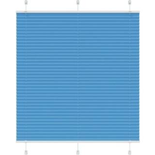 Plisségardin Stofbredde 94,4 Cm Polyester Blå - 120 x 150 cm