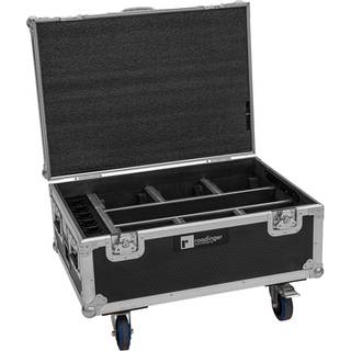 Roadinger Flightcase 6x AKKU IP TL-3 QCL Trusslight CRMX with charging function