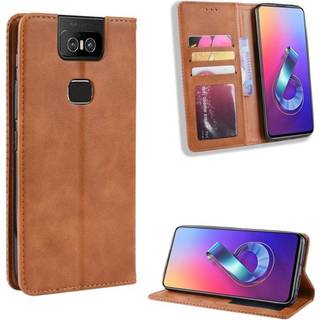 Bofink Vintage Asus ZenFone 6 ZS630KL etui - Brun